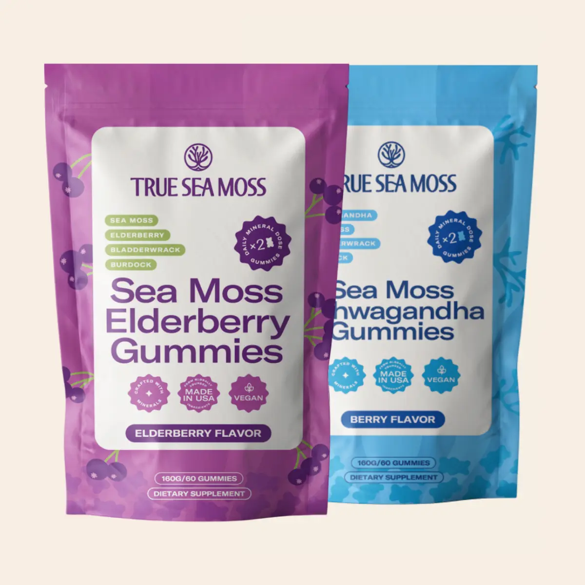 Ashwagandha + Elderberry Sea Moss Gummies