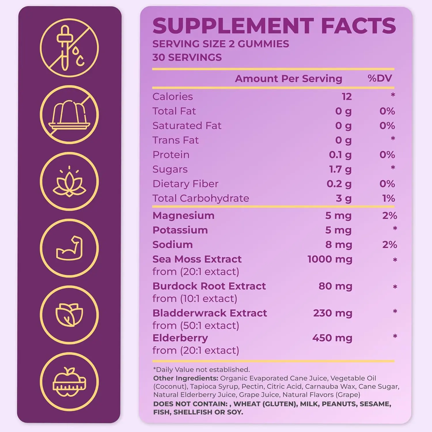 ELDERBERRY SEA MOSS GUMMIES - Image 2