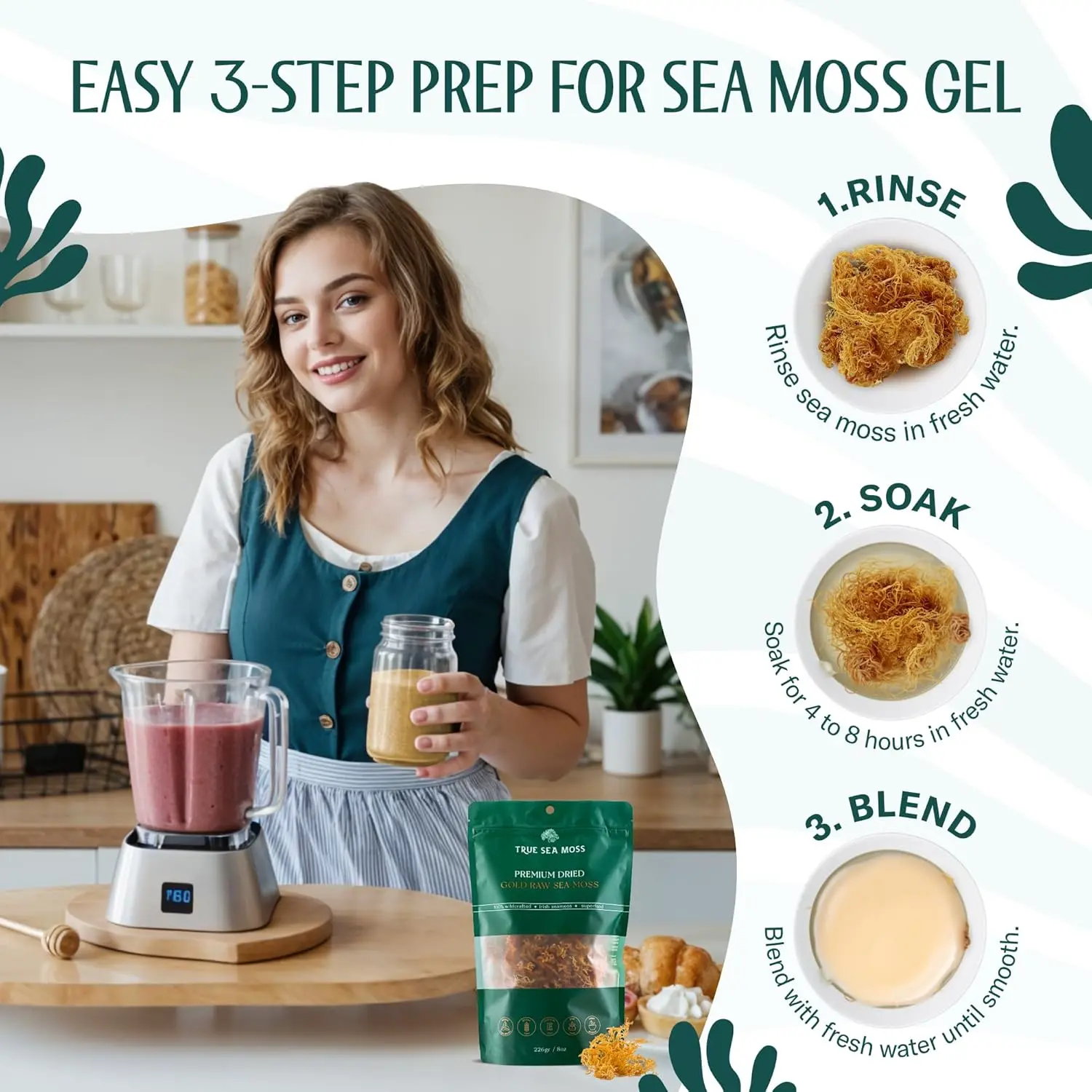 GOLD RAW DRIED SEA MOSS - Image 6