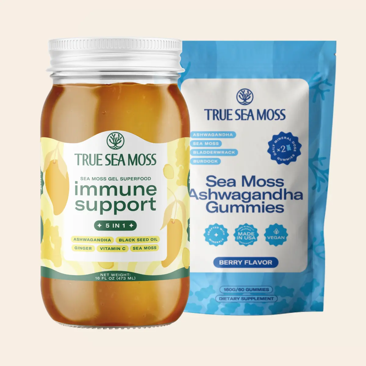Immune Support Gel + Ashwagandha Gummies