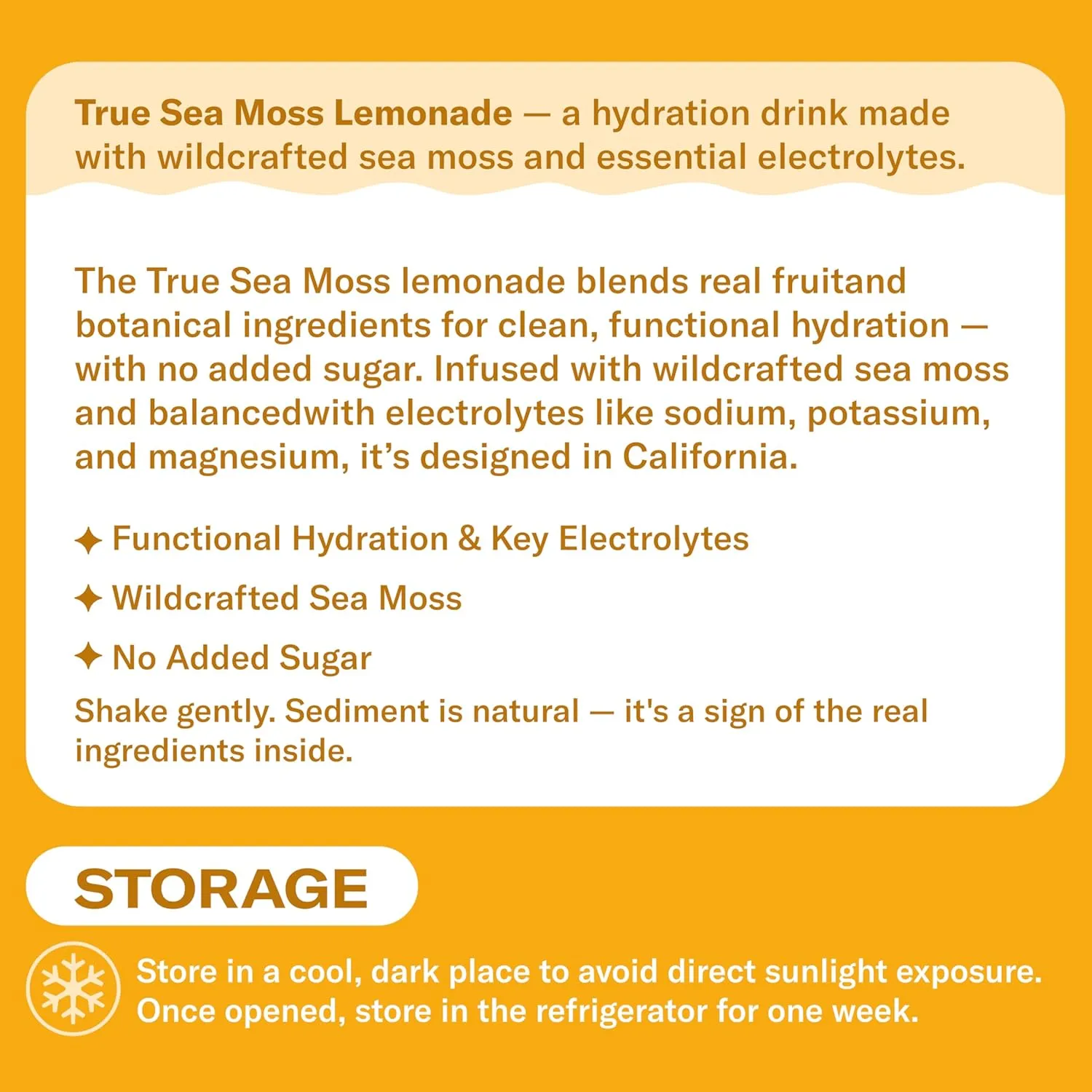 Lemonade - Mango + Electrolytes -Hydration Drink – 4 × 12 fl oz Bottles – Made in USA - Image 3