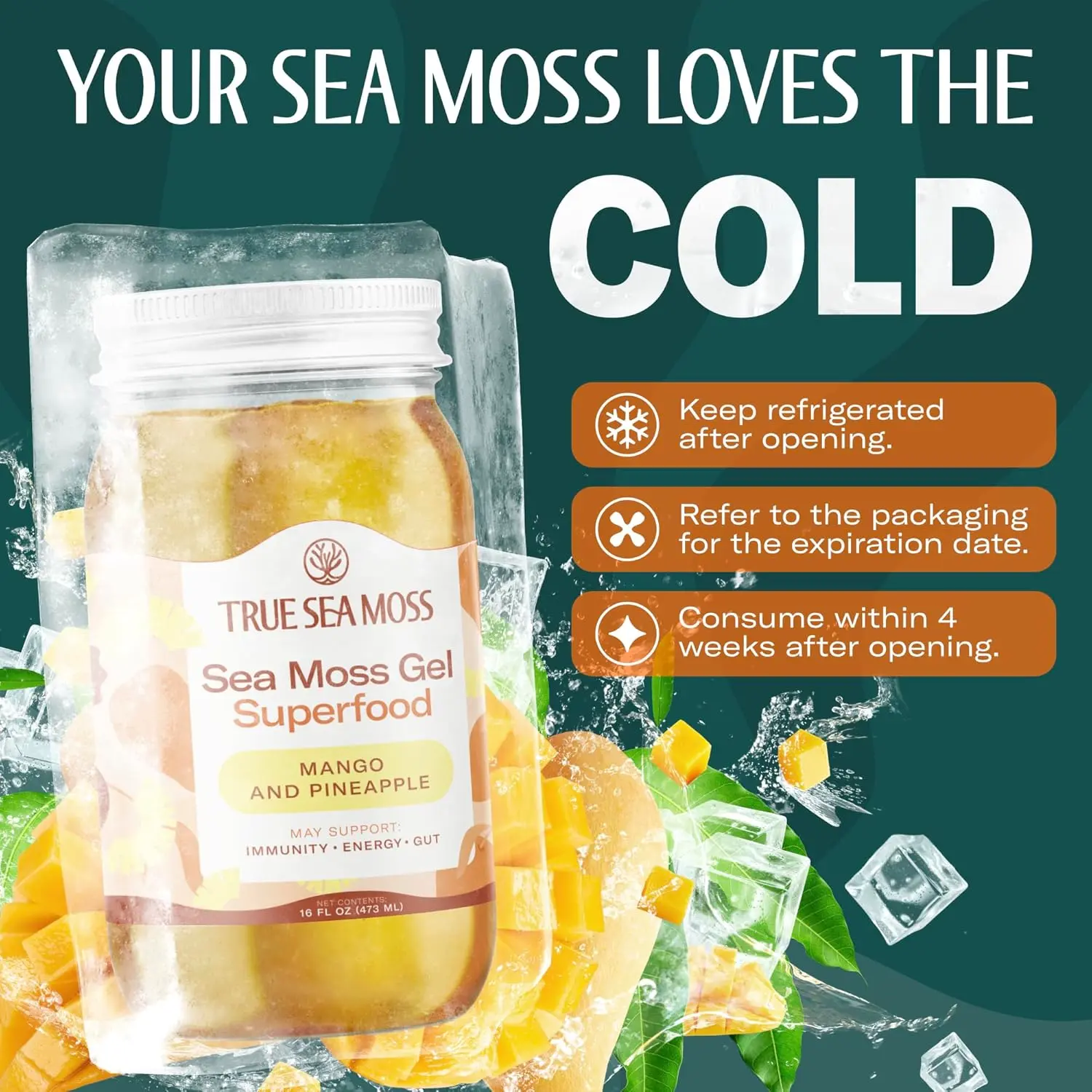 MANGO & PINEAPPLE SEA MOSS GEL - Image 7