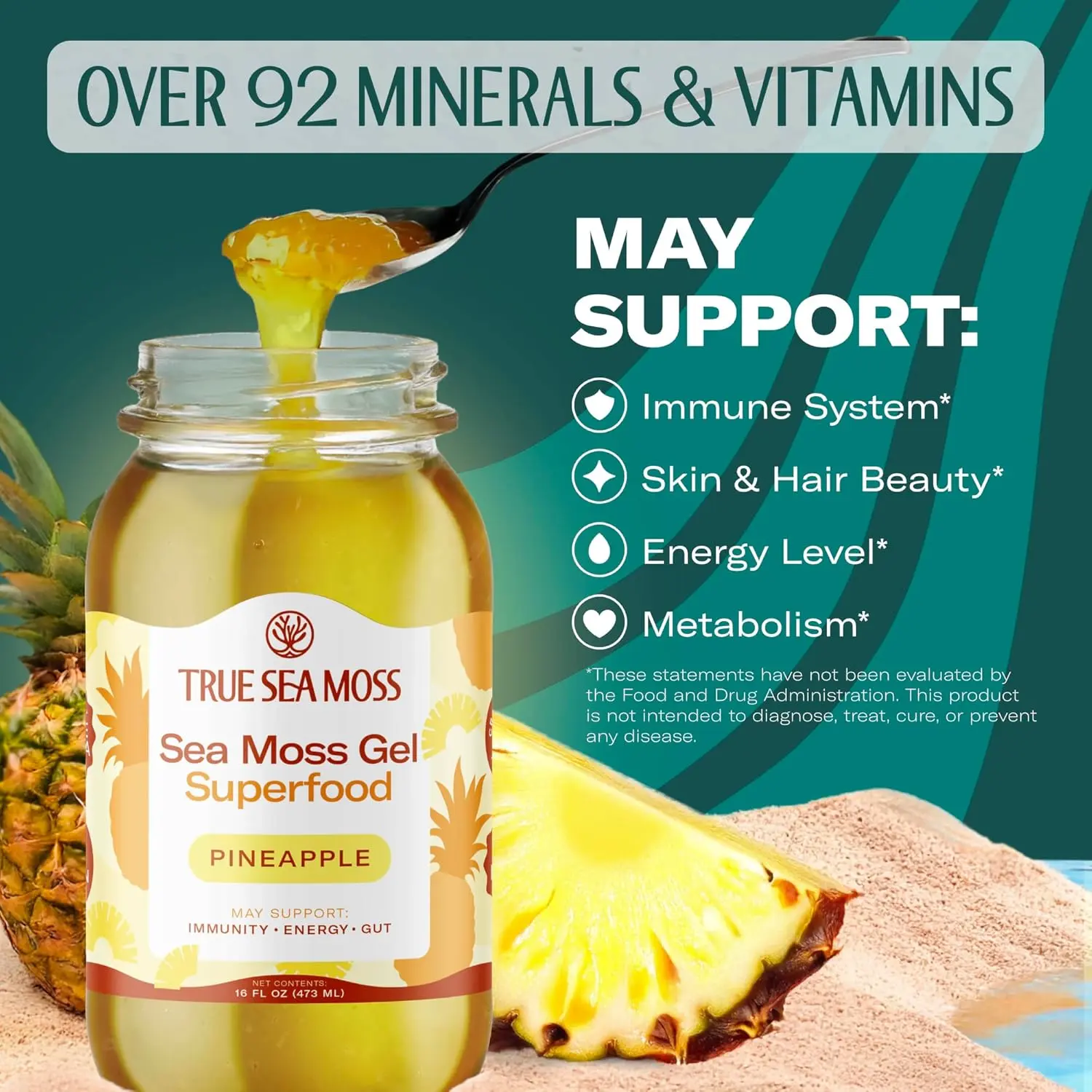 PINEAPPLE SEA MOSS GEL - Image 2