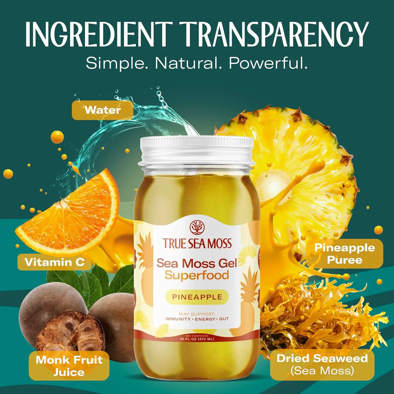 PINEAPPLE SEA MOSS GEL - Image 3