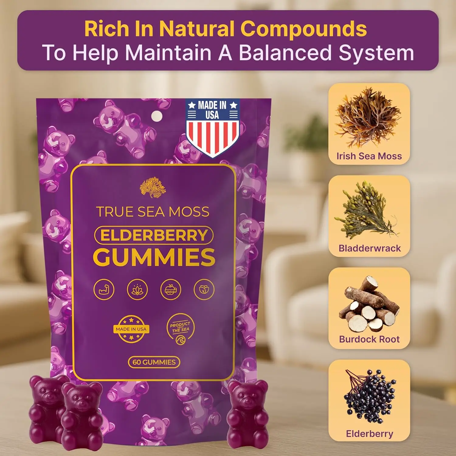 SEA MOSS ELDERBERRY GUMMIES - Image 4
