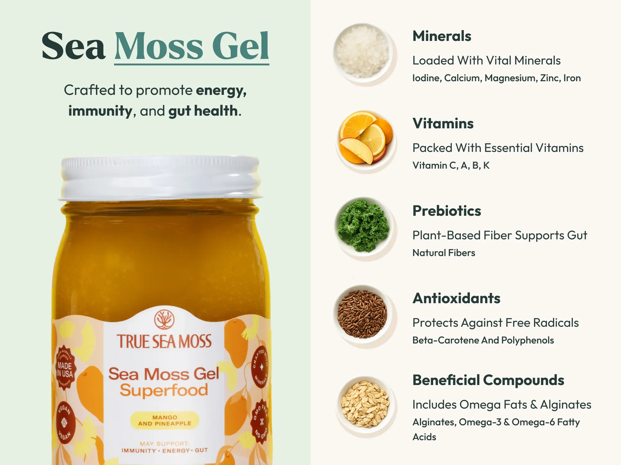 MANGO & PINEAPPLE SEA MOSS - Image 5