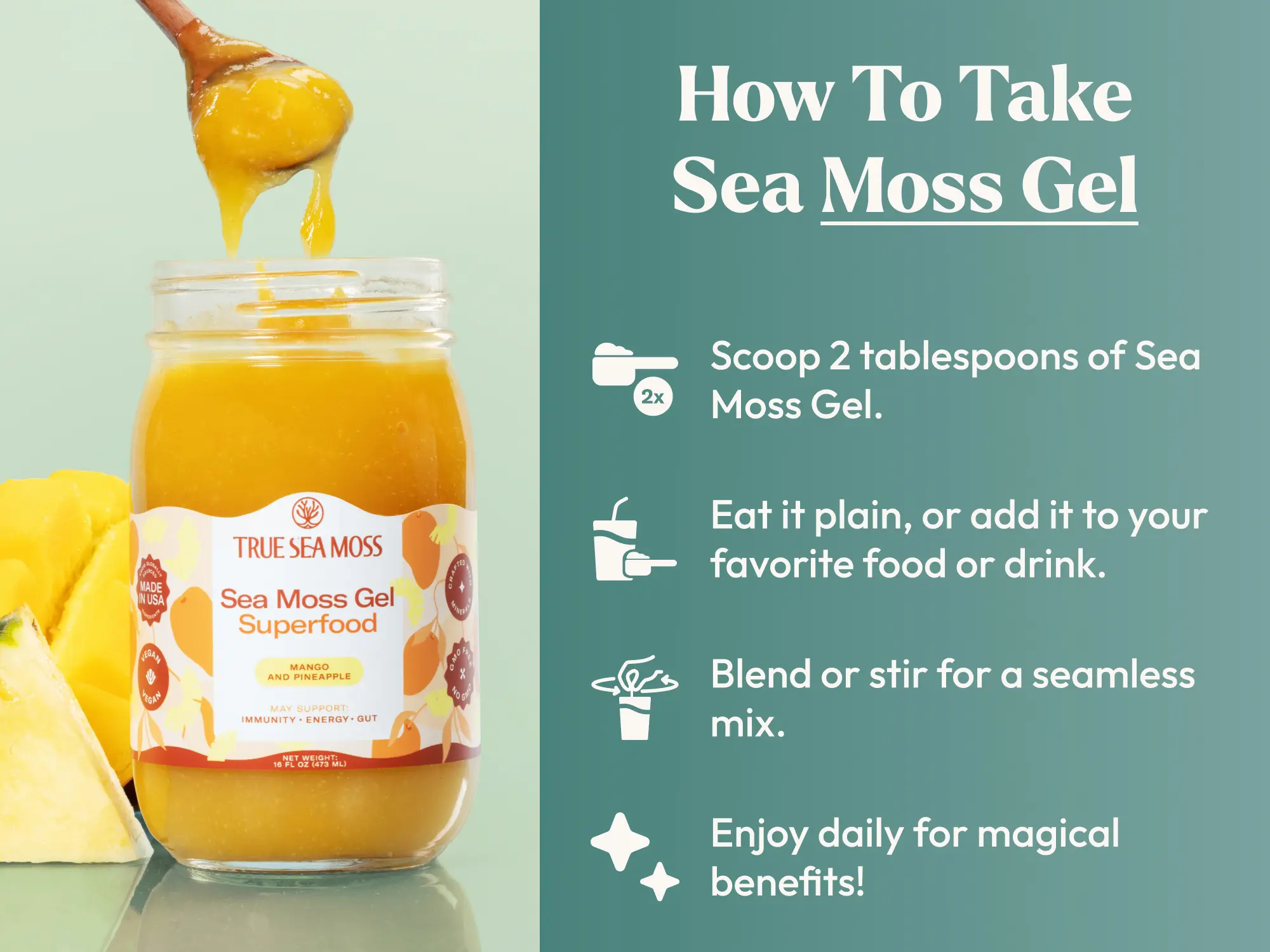 MANGO & PINEAPPLE SEA MOSS - Image 7