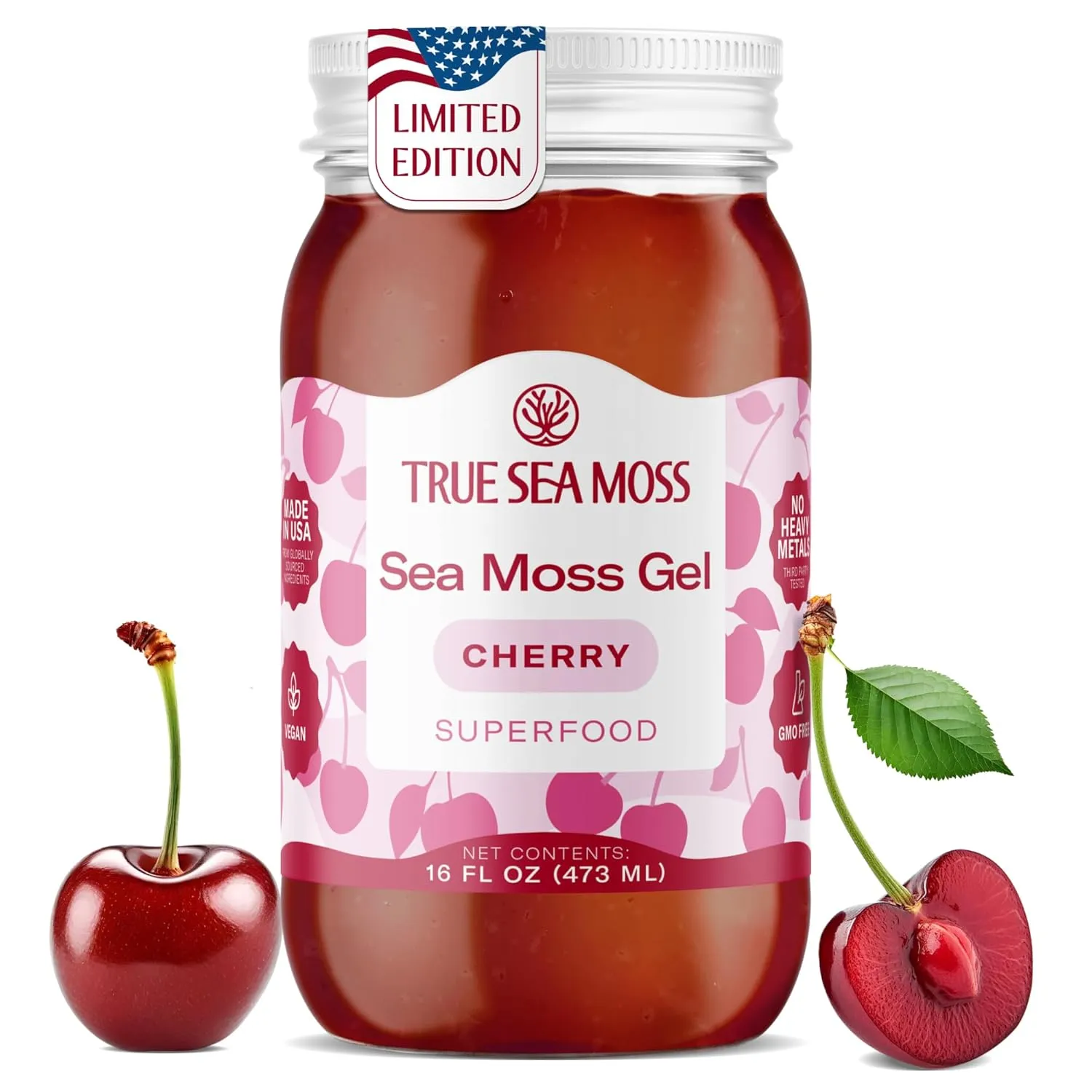 TrueSeaMoss GEL Sea Moss CHERRY